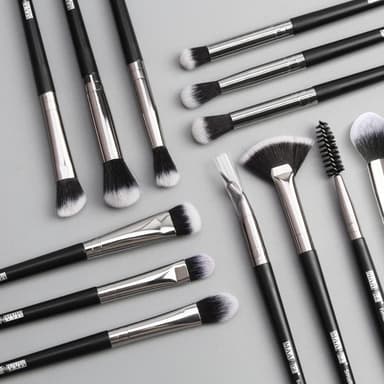 13st ögon makeup borsteset för ögonskugga eyeliner och blandning