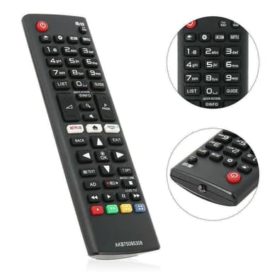 AKB75095308 TV-fjärrkontroll Ersättning för LG Smart TV