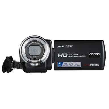 1080P Full HD Videokamera stöd Night Vision Vlogg Youtube Kamera
