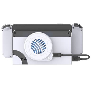 Kompatibel med Nintendo Switch OLED Dock Kylfläkt Back Cover Cooler