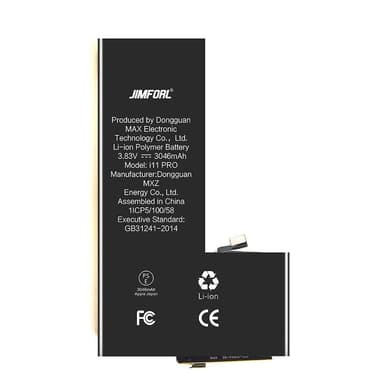 IPARTSEXPERT Batteri 3046mAh iPhone 11 Pro