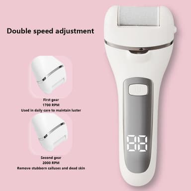 Elektrisk fotslip Foot callus Remover Pedikyr verktyg Fotvård