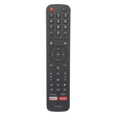 TV fjärrkontroll Ersättning för Hisense EN2B27