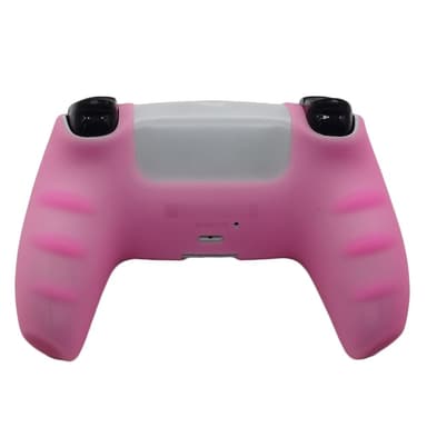 För Sony PlayStation 5 PS5 Silikonfodral Anti-Slip Skydd - Rosa