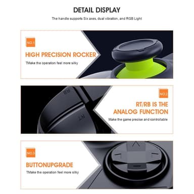Gamepad Joystick trådlös spelkontroll för Xbox One PC Windows