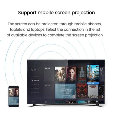 4+64GB 6K Ultra HD Smart TV Box H616 Android 10.0 WiFi Bluetooth