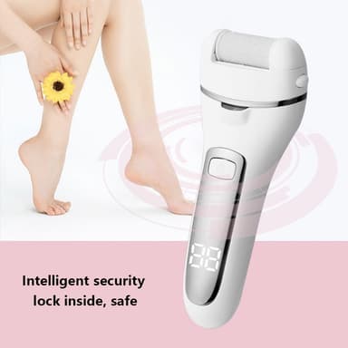 Elektrisk fotslip Foot callus Remover Pedikyr verktyg Fotvård
