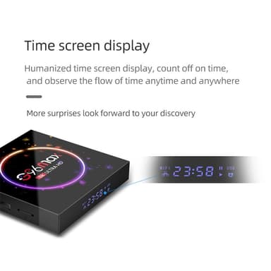 4+64GB 6K Ultra HD Smart TV Box H616 Android 10.0 WiFi Bluetooth