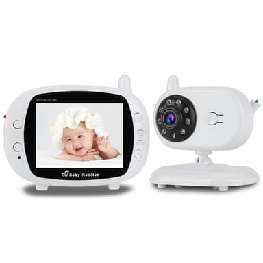 Trådlös Video Baby Monitor LCD med Skärm Night Vision SP850