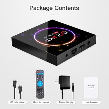 4+64GB 6K Ultra HD Smart TV Box H616 Android 10.0 WiFi Bluetooth
