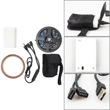 Xiaomi M365 skoter Hög ljusstark LED Strip Light Batteridriven färgglad ljusrep