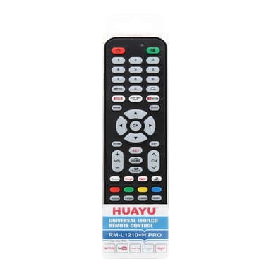 HUAYU TV fjärrkontroll Universal RM-1210+H PRO LCD LED TV