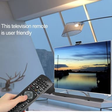 TV fjärrkontroll Ersättning för PHILIPS LCD TV Smart Digital HDTV