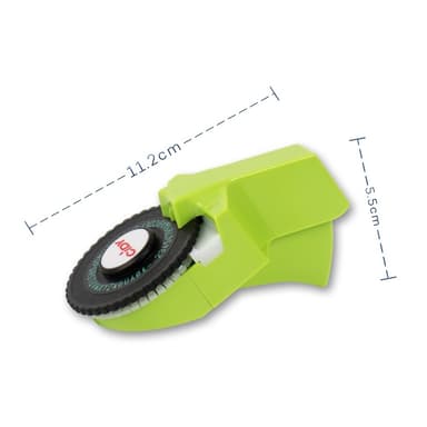 etikettmaskin med 2 st 9 mm för Motex 3D skrivare etikett