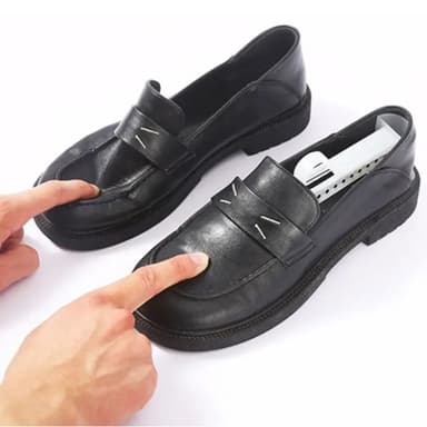 2st justerbar plastsko Skoblock Shoe Extender sko storlek - Kvinna