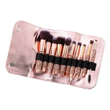 10 st Concealer Blending Blusher Brush makeup Ögonskugga smink