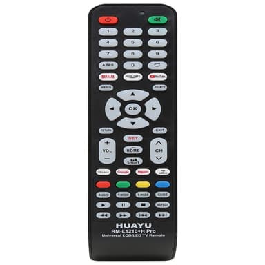 HUAYU TV fjärrkontroll Universal RM-1210+H PRO LCD LED TV