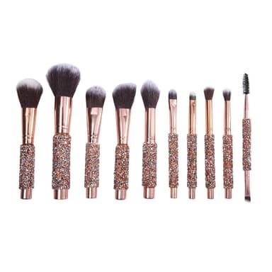 10 st Concealer Blending Blusher Brush makeup Ögonskugga smink