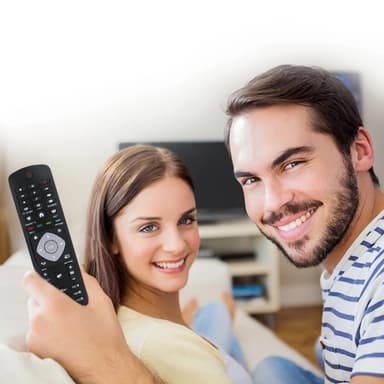 TV fjärrkontroll Ersättning för Philips YKF347-003