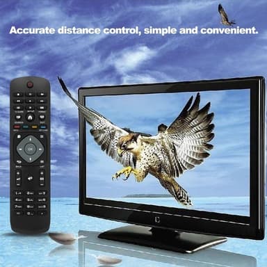 TV fjärrkontroll Ersättning för PHILIPS LCD TV Smart Digital HDTV