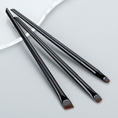 3st Makeup Borstar Ögonskugga Eyeliner Ögonbryn Makeup - Svart