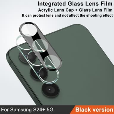 IMAK För Samsung Galaxy S24+ kamera linsskydd härdat glas linsfilm