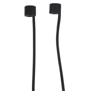 70 cm silikonhalsrem för Apple AirPods - Svart