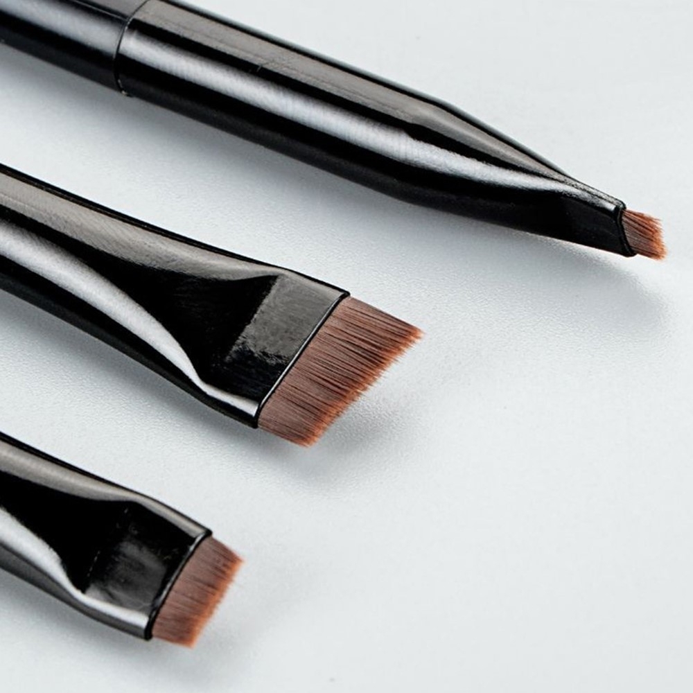 3st Makeup Borstar Ögonskugga Eyeliner Ögonbryn Makeup - Svart