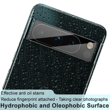 IMAK För Google Pixel 8 Pro kamera linsskydd härdat glas linsfilm