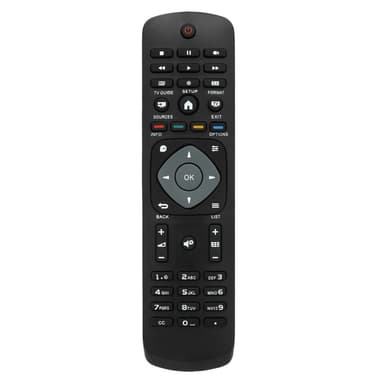 TV fjärrkontroll Ersättning för PHILIPS LCD TV Smart Digital HDTV