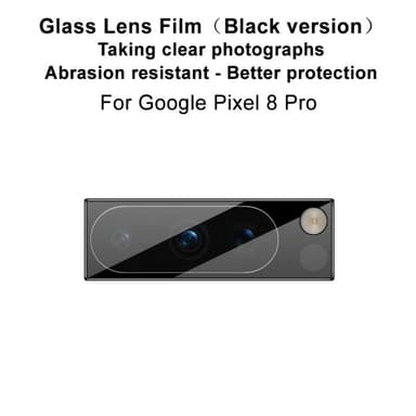 IMAK För Google Pixel 8 Pro kamera linsskydd härdat glas linsfilm