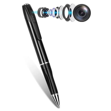 Dold Kamera Penna 1080P HD Spy Camera Video för säkerhet