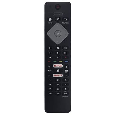 BRC0884402 / 01 TV fjärrkontroll Ersättning för Philips TV