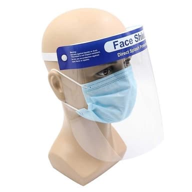 5-pack Visir / Skyddsvisir / Ansiktsskydd i plast