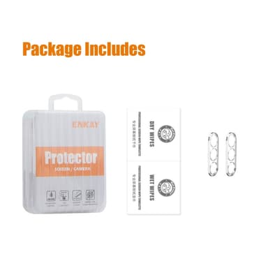 2-Pack ENKAY Kamera Lins Skydd till Samsung Galaxy S24