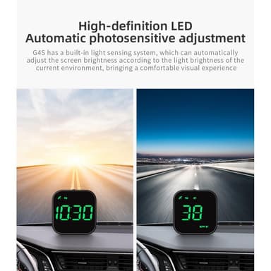 Hastighetsmätare HUD GPS Display Universal Multi-funktion