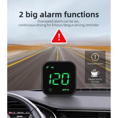 Hastighetsmätare HUD GPS Display Universal Multi-funktion