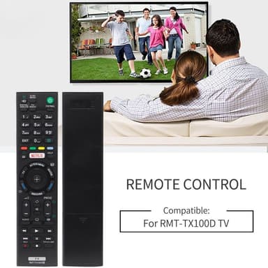 TV fjärrkontroll Ersättning för RMT-TX100D Sony TV