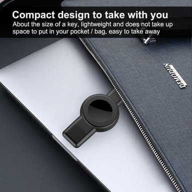Laddare till Watch Series + Samsung med USB-C+USB-kontakt