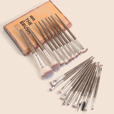 20st fiber ögonskuggsborste Basic Blusher Eyebrow Makeup Smink