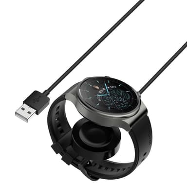 För Huawei Watch GT Cyber Laddningskabel docka USB 1m
