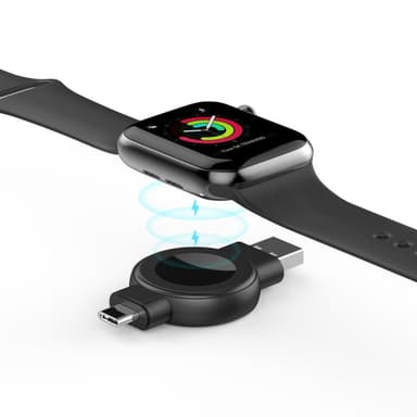 Laddare till Watch Series + Samsung med USB-C+USB-kontakt
