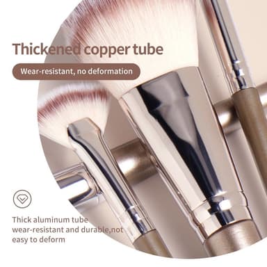 20st fiber ögonskuggsborste Basic Blusher Eyebrow Makeup Smink