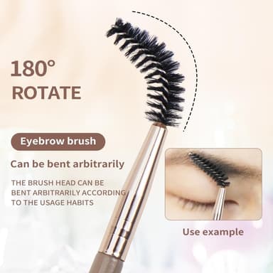20st fiber ögonskuggsborste Basic Blusher Eyebrow Makeup Smink