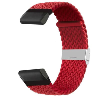 Flätat klockarmband Garmin Descent G2 - Darkred