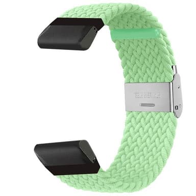 Flätat klockarmband Garmin Descent G2 - Pistasch