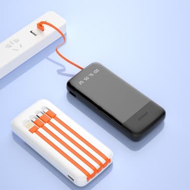 Dudao K6Pro powerbank 10000mAh 10Watt 4xkablar vit