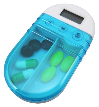 Medicinbox med timer och display