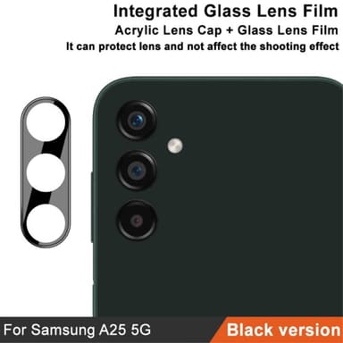 IMAK För Samsung Galaxy A25 kamera linsskydd härdat glas linsfilm