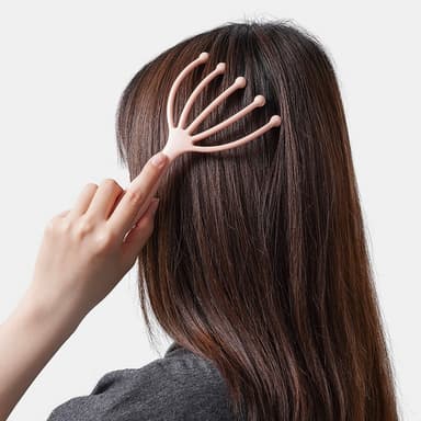 Massageapparat hårbotten skalpmassage avslappning huvudmassage